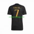 Camisola Real Madrid Vini Jr 7 Homem Equipamento Terceiro 2023-2024 Manga Curta
